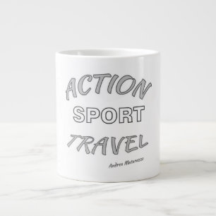 アクションスポーツ旅行 ジャンボコーヒーマグカップ