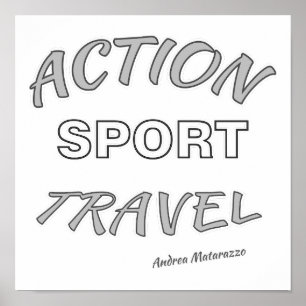アクションスポーツ旅行 ポスター