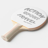 アクションスポーツ旅行 卓球ラケット (正面アングル)