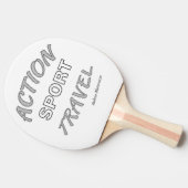 アクションスポーツ旅行 卓球ラケット (横)