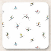 アクションパターンの冬のスキーヤー コースター (正面)