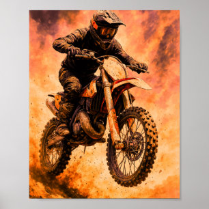 アクションパック オフロードバイクライダー ポスター