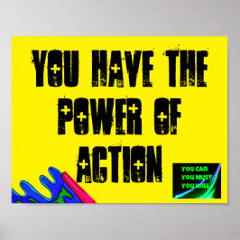 アクションポスター ポスター