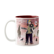 アクションリーマリーのクリエイティブデザインツートーンコーヒー