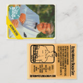 アクションレトロ コーリングカード (正面/裏面)