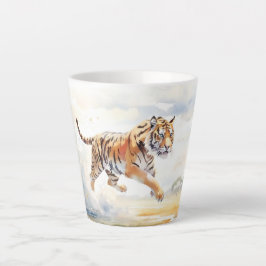 アクション内の虎2 カフェラテマグ