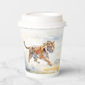 アクション内の虎2 紙コップ (正面)