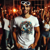 アクション内のDj Tシャツ