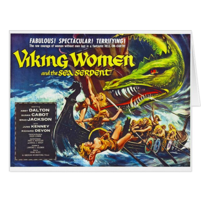 アクション映画ポスター1957年 (正面横)