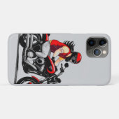 アクション満載のオートバイ通り Case-Mate iPhoneケース (裏面(横))