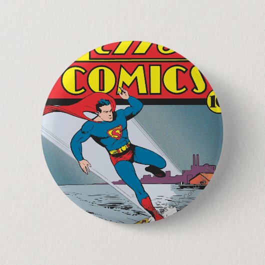 アクション漫画#25 缶バッジ (正面)