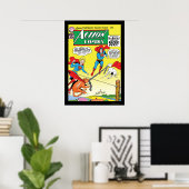 アクション漫画#277 ポスター (ホームオフィス)