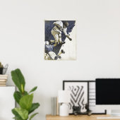 アクション詰めサッカー付きヴィンテージポスタープリント ポスター (ホームオフィス)