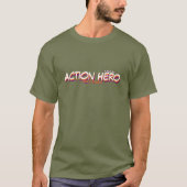アクション退職したヒーロー; - A MisterPシャツ Tシャツ (正面)