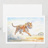 アクション3フラットカード内のタイガー (正面/裏面)