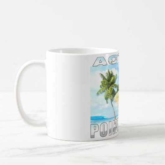 アクション – ポイント分割01 コーヒーマグカップ (左)