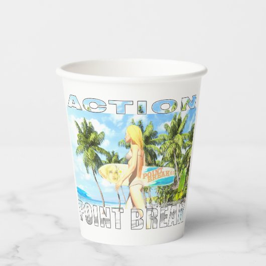 アクション – ポイント分割01 紙コップ (正面)