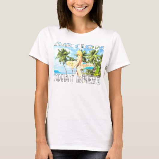 アクション – ポイント分割01 Tシャツ (正面)