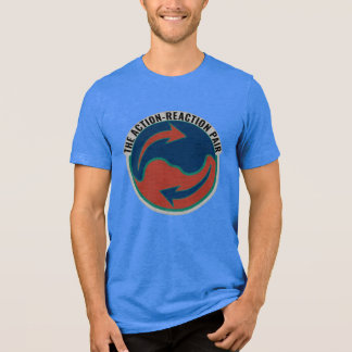 アクション・リアクション・ペア 楽しい物理ギフト トライブレンドTシャツ