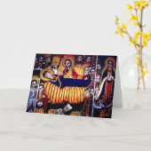 アクスム絵画教会 カード (黄色い花)