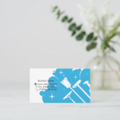 アクセサリによるクリーニングと洗浄 名刺 (スタンド正面)