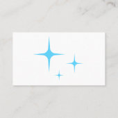 アクセサリによるクリーニングと洗浄 名刺 (裏面)