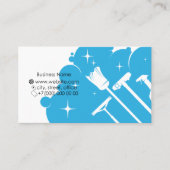 アクセサリによるクリーニングと洗浄 名刺 (正面)