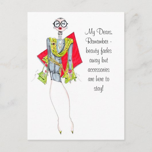 アクセサリーはこちらからポストカード –  ポストカード (正面)