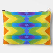 アクセサリーパウチ幾何学的クラシックパターンデザイン アクセサリーポーチ (裏面)