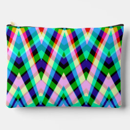 アクセサリーポーチ、プリドエレガントグザグパターン アクセサリーポーチ