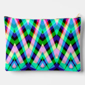 アクセサリーポーチ、プリドエレガントグザグパターン アクセサリーポーチ (裏面)