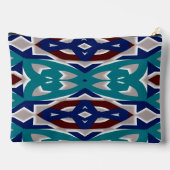 アクセサリーポーチ、幾何ユニークデザイン アクセサリーポーチ (裏面)