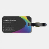 アクセサリー荷物タグカスタム ラゲッジタグ (裏面横)