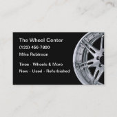 アクセサリー車の小売業 名刺 (正面)