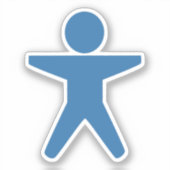 アクセシビリティシール シール (正面)