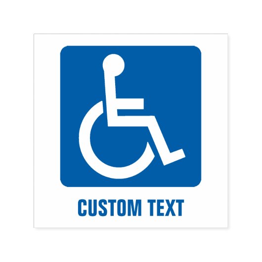 アクセシビリティ セルフインキングスタンプ (デザイン)