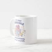 アクセスできないものは受け入れられない コーヒーマグカップ (正面左)