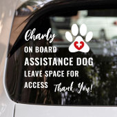 アクセスカーの離れ乗船補助犬宇宙 ウィンドウサイン