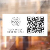 アクセス制御 | QRコードビジネスロゴの入力 ウィンドウサイン (シート2)