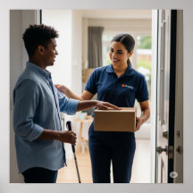 アクセス可能なパッケージ配信