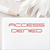 アクセス拒否ラベル ラベル (インサイチュ)