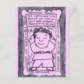 アクセス許可が不要 – はがき (正面)