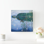 アクセリガレンカレーラ – 春ナイト スクエア壁時計 (ホーム)