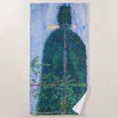 アクセリガレンカレーラ – 春ナイト ビーチタオル (正面)