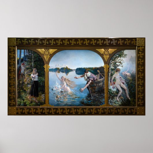 アクセリガレン – カレーラ – アイノトリプティチ ポスター (正面)