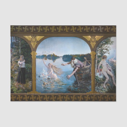 アクセリガレン – カレーラ – アイノトリプティチ 薄葉紙 (正面)