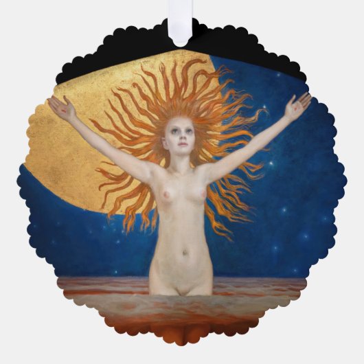 アクセリガレン – カレーラ – アドアストラ オーナメントカード (正面)