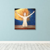 アクセリガレン – カレーラ – アドアストラ キャンバスプリント (インサイチュ (ウッドフロア))