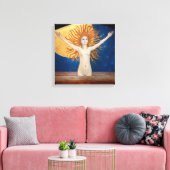 アクセリガレン – カレーラ – アドアストラ キャンバスプリント (インサイチュ (リビング))