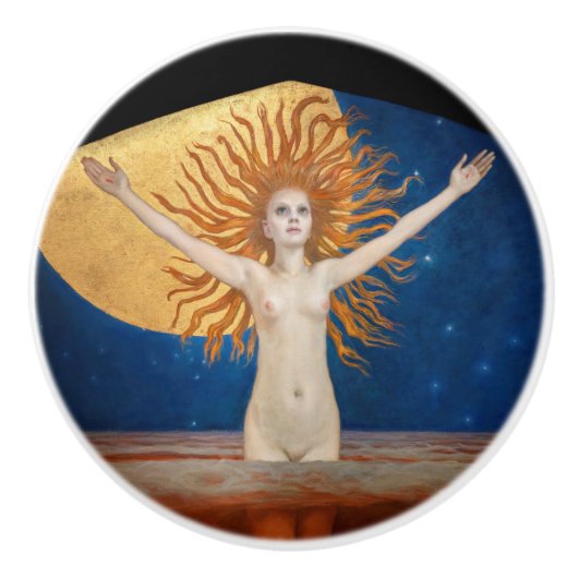 アクセリガレン – カレーラ – アドアストラ セラミックノブ (正面)